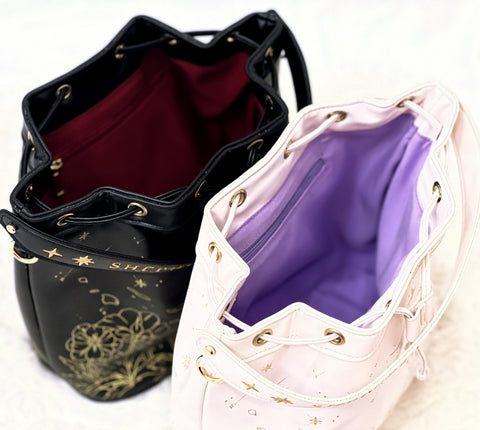 Heartbloom Bucket Bag: Emissary White