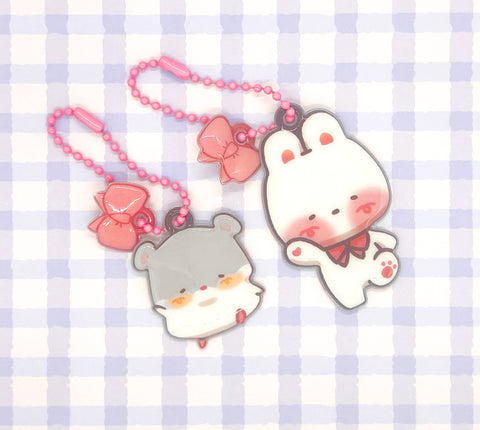 Bun & Ham: Puffy Keychains