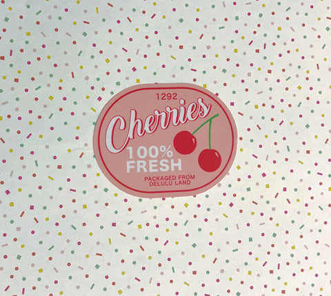 Fruit Label Meme Stickers