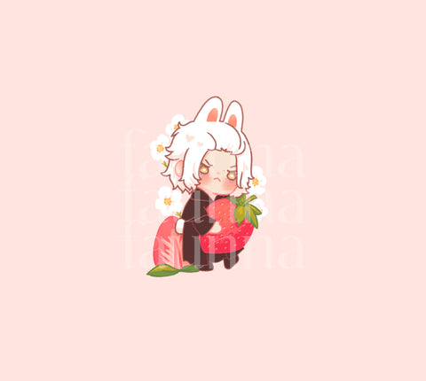 XIV: Strawbunnie Stickers