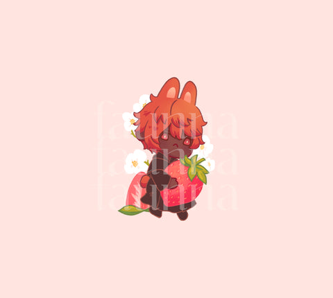 XIV: Strawbunnie Stickers