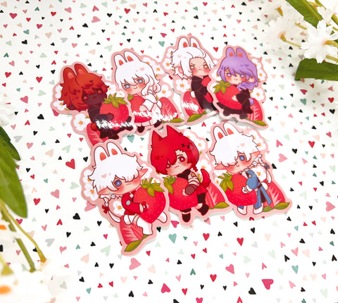 XIV: Strawbunnie Stickers
