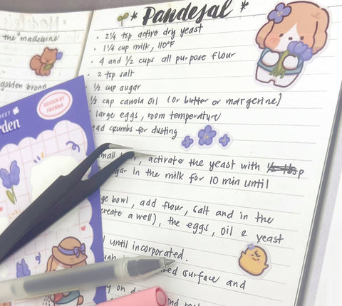 Sticker Sheet: Flower Garden