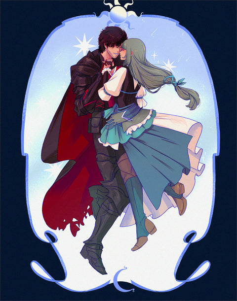 FFXVI: Clive/Jill Print