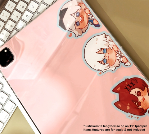 XIV: Peek-A-Boo Vinyl Stickers