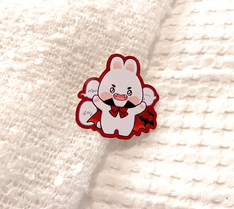 Vamp Bun: Glossy Vinyl Sticker