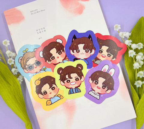Animal Ear BTS Paper Stickers