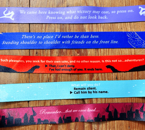 FFXIV Quote Lanyards: Allies & Villains