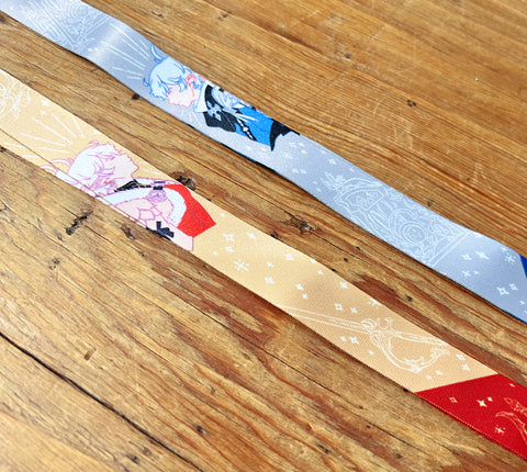 FFXIV Quote Lanyards: Alisaie & Alphinaud