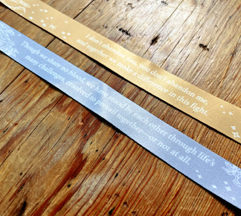 FFXIV Quote Lanyards: Alisaie & Alphinaud