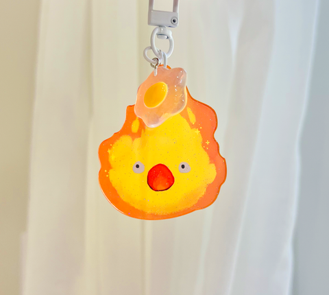 Calcifer Keychain