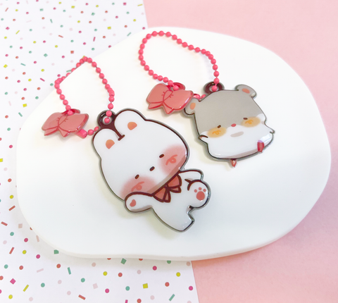 Bun & Ham: Puffy Keychains