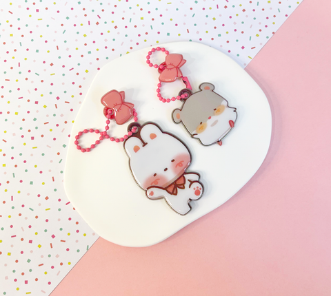 Bun & Ham: Puffy Keychains