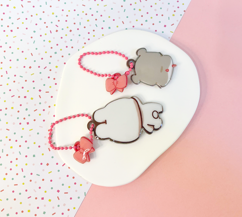 Bun & Ham: Puffy Keychains