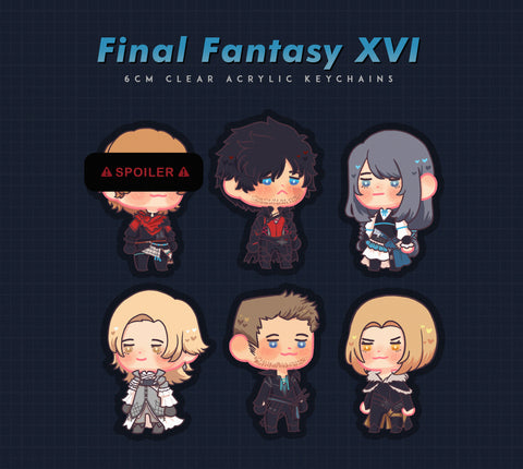 Final Fantasy 16: Acrylic Keychains