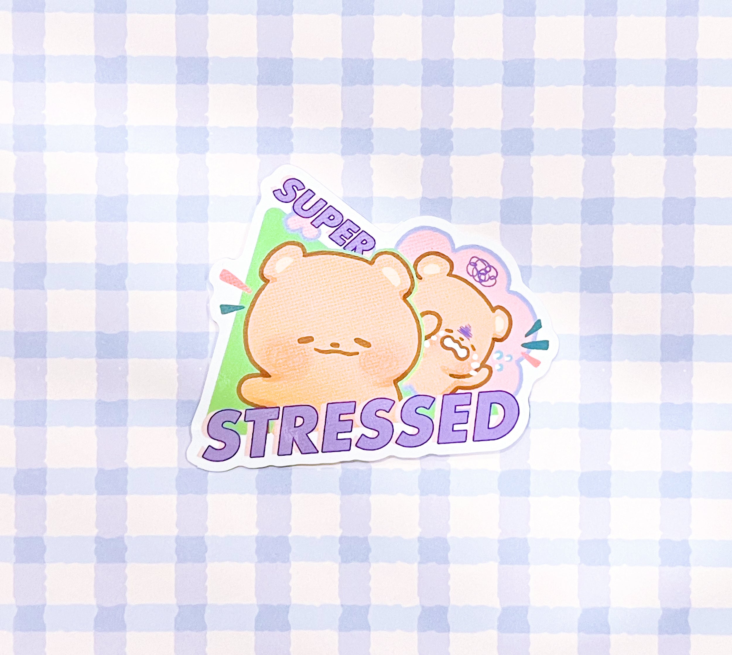 Super Stressed Sticker – faunna